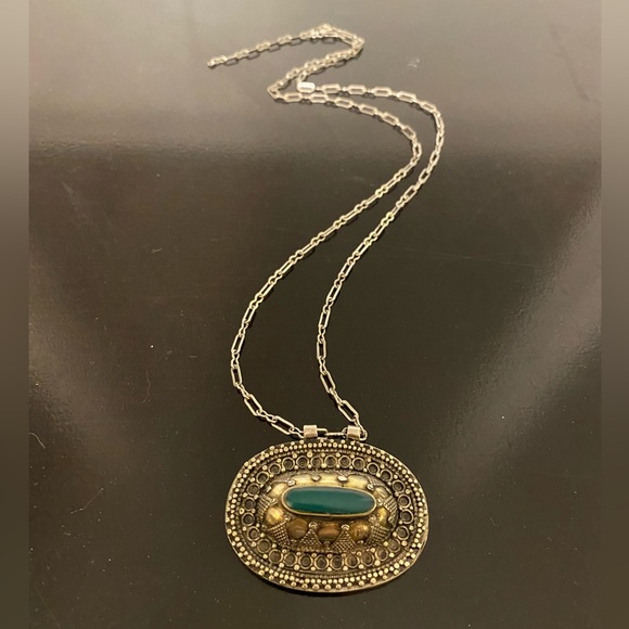 Vintage Ethnic Statement Pendant Necklace - Picture 11 of 11
